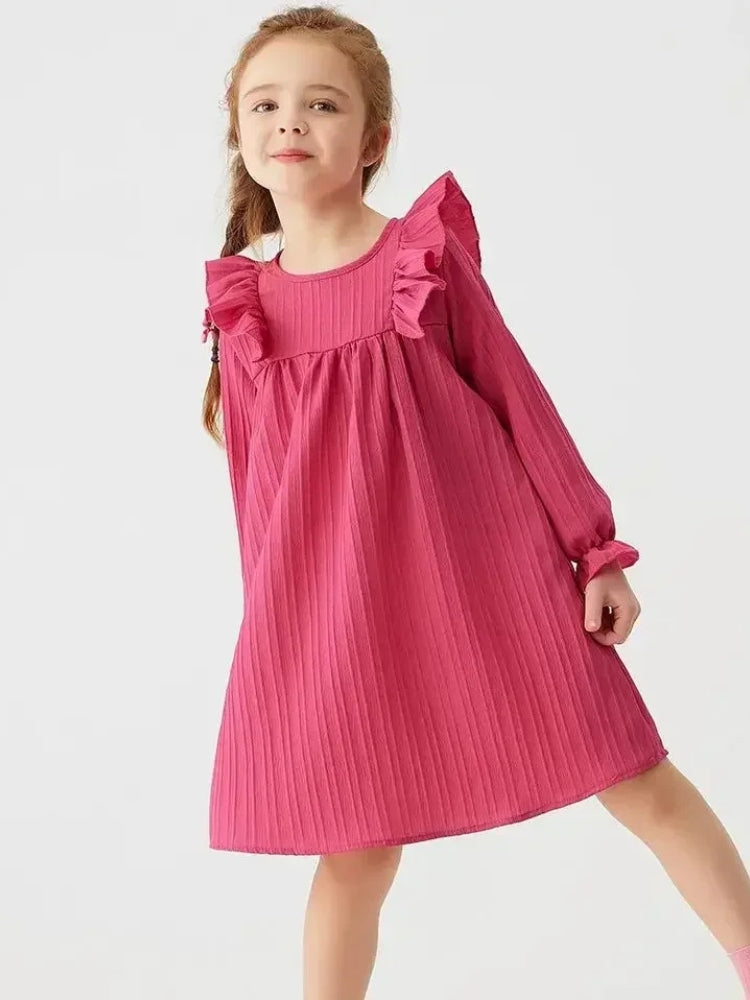 Robe d'été pour fillette couleur rose