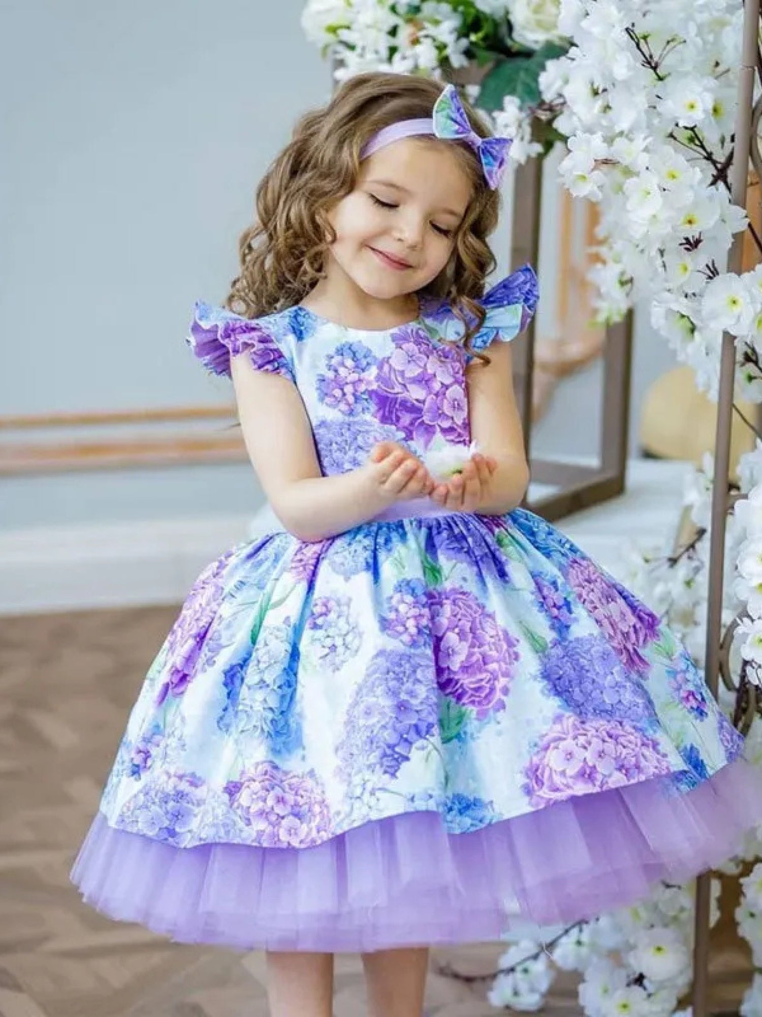 Robe Fillette Fleurie