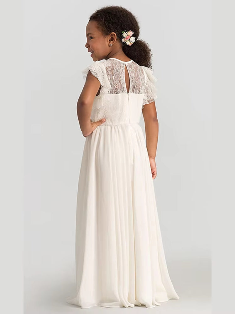 Robe de princesse pour fillette thème mariage