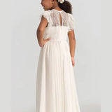 Robe de princesse pour fillette thème mariage