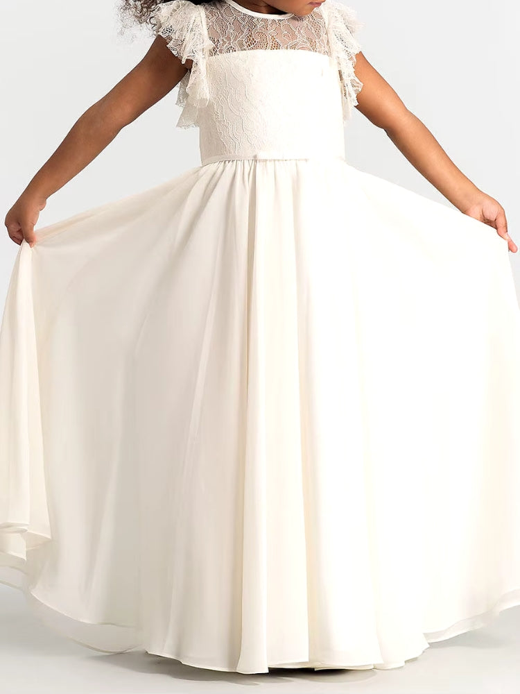 Robe de princesse pour fillette thème mariage